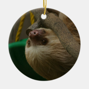 Sloth Julgransprydnad Keramik