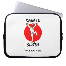 Sloth Karate Laptop Fodral