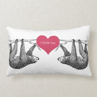 Sloth = kärlek lumbarkudde
