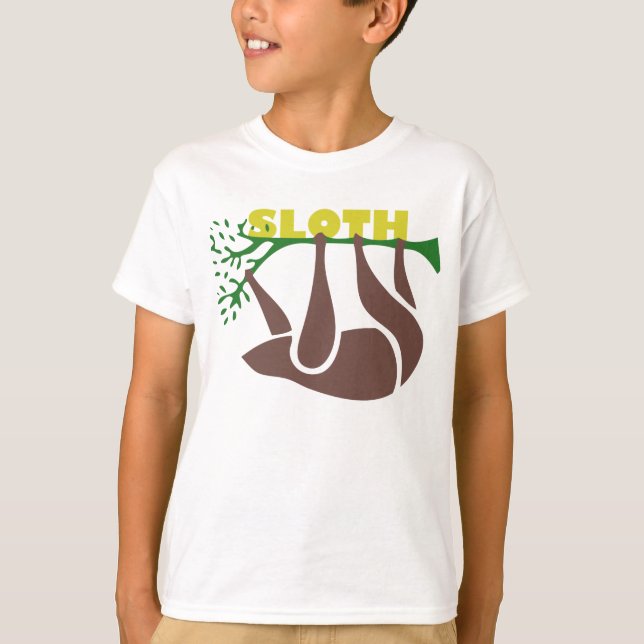 Sloth Kids T-shirt (Framsida)
