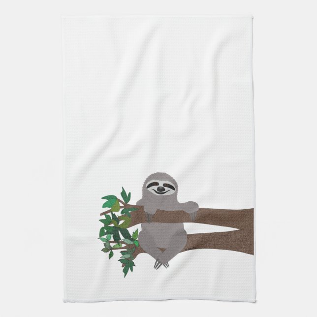 Sloth Kitchen Towel Kökshandduk (Vertikal)