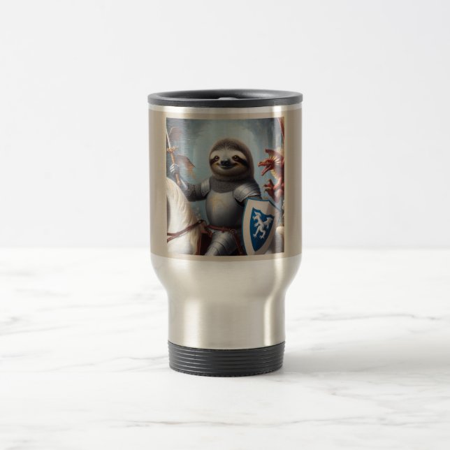 Sloth Knight Fighting Dragons Resemugg (Center)