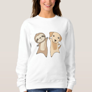 Sloth Labrador Djur älskare for Children T Shirt