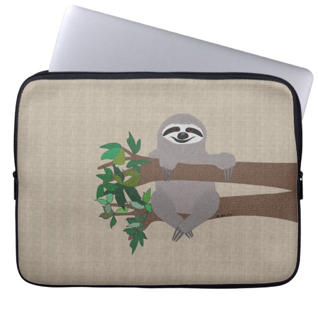 Sloth Laptop sleeve (Framsidan)