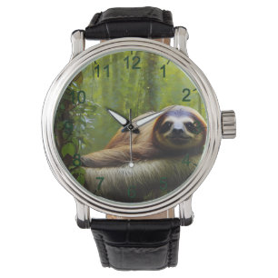 Sloth Lazy Aeftermiddag, Manar Watch Armbandsur