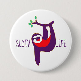 Sloth Life-knapp Knapp