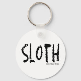 Sloth Logotyp Nyckelring