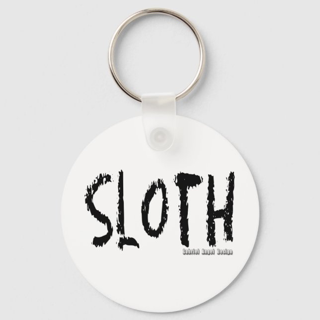 Sloth Logotyp Nyckelring (Framsida)
