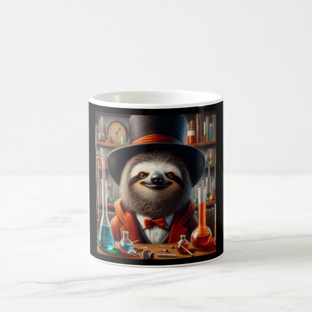 Sloth Mad Scientist Kaffemugg (Center)