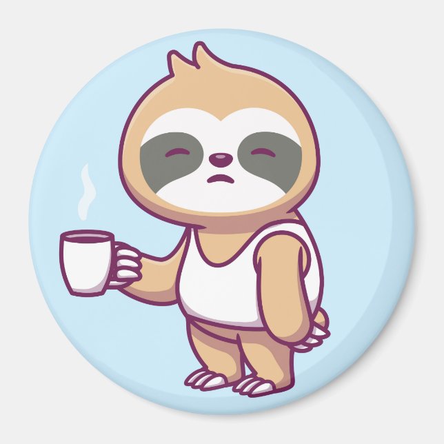 Sloth Magnet (Framsidan)