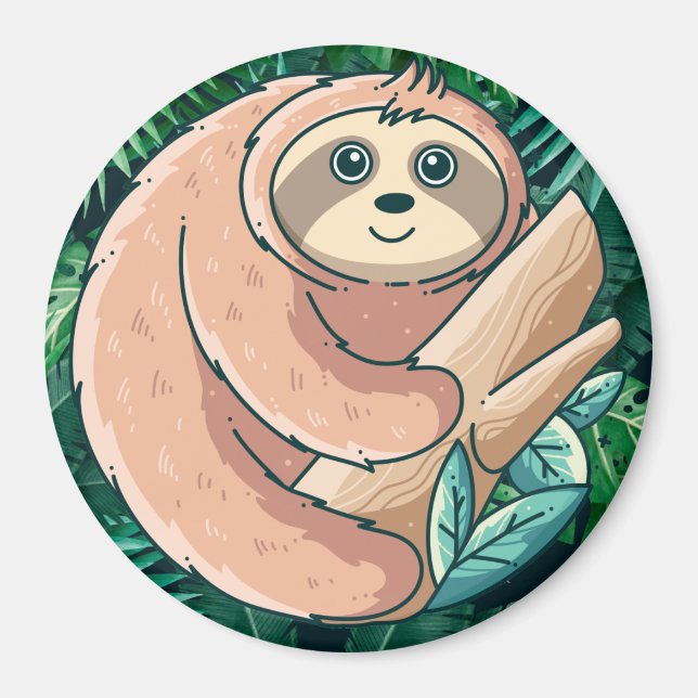 Sloth Magnet (Framsidan)