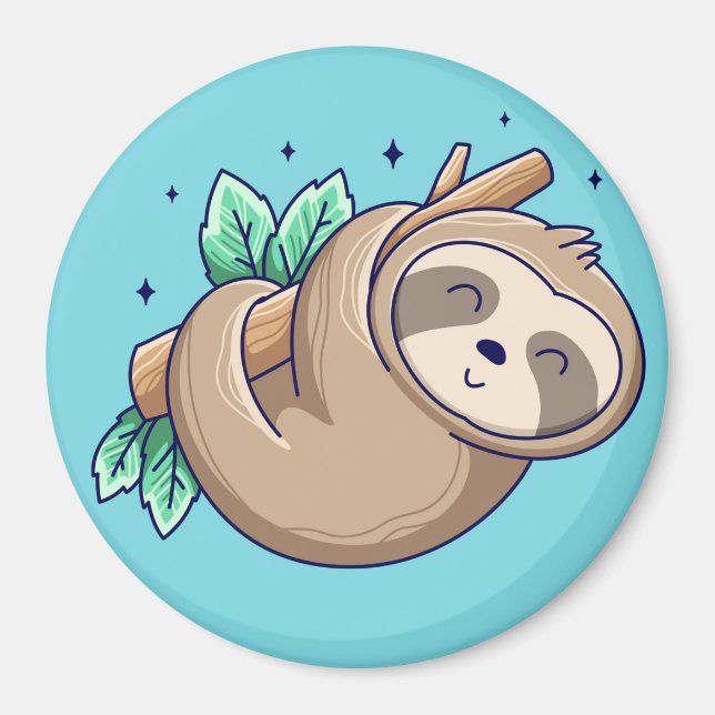 Sloth Magnet (Framsidan)