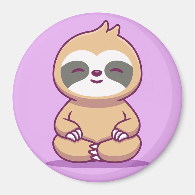 Sloth Magnet (Framsidan)