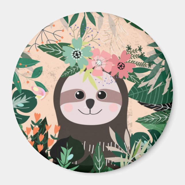 Sloth Magnet (Framsidan)