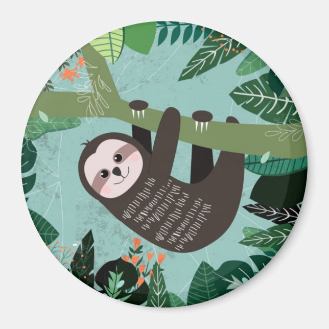 Sloth Magnet (Framsidan)