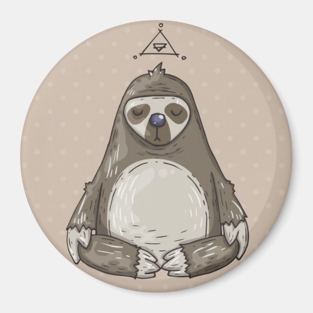 Sloth Magnet (Framsidan)