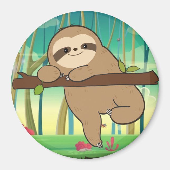 Sloth Magnet (Framsidan)