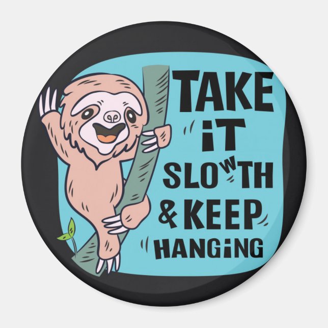 Sloth Magnet (Framsidan)
