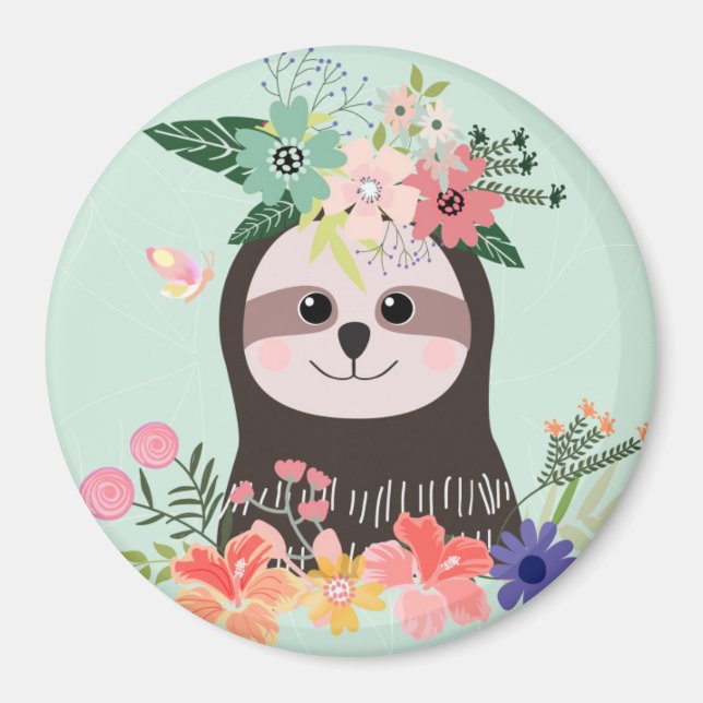 Sloth Magnet (Framsidan)