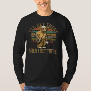 Sloth Mailman Funny och Rude Mailman Postal Worker T Shirt