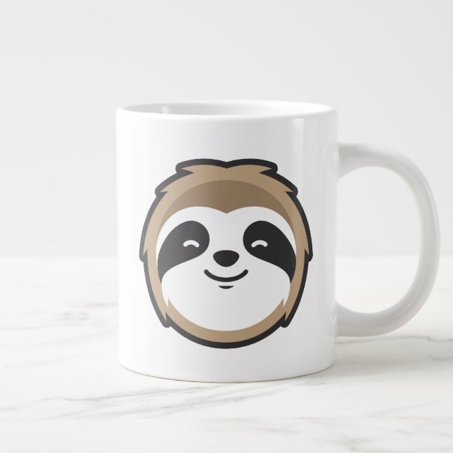 Sloth Mascot Jumbo Mugg (Höger)
