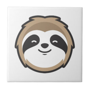 Sloth Mascot Kakelplatta