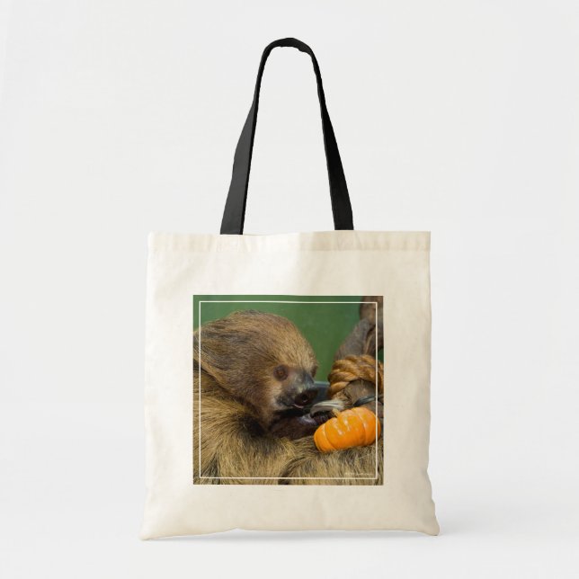 Sloth med Pumpkin Tygkasse (Framsidan)