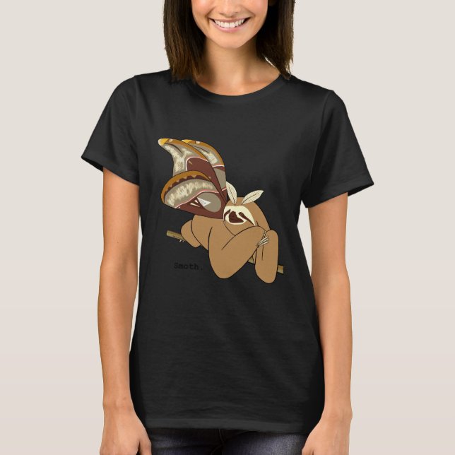 Sloth + Moth = Smoth T Shirt (Framsida)