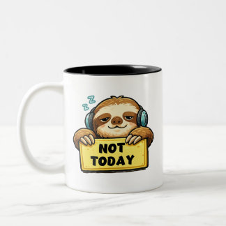 Sloth mug Två-Tonad mugg