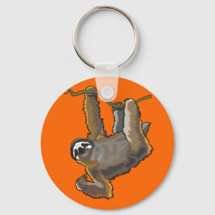 sloth nyckelring