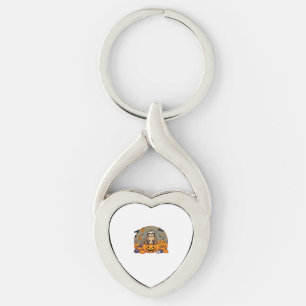 Sloth-o-ween Classic T-Shirt Twisted Heart Silverfärgad Nyckelring
