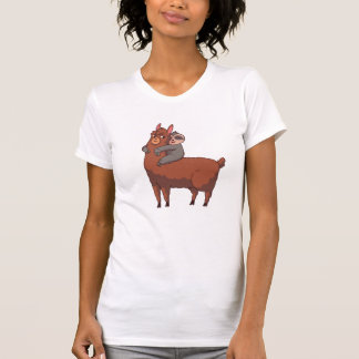 Sloth och Alpaca T Shirt
