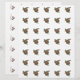 Sloth och Koala har en liten dubbelsidig design