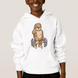 Sloth på Bodybuilding med Barbell T Shirt