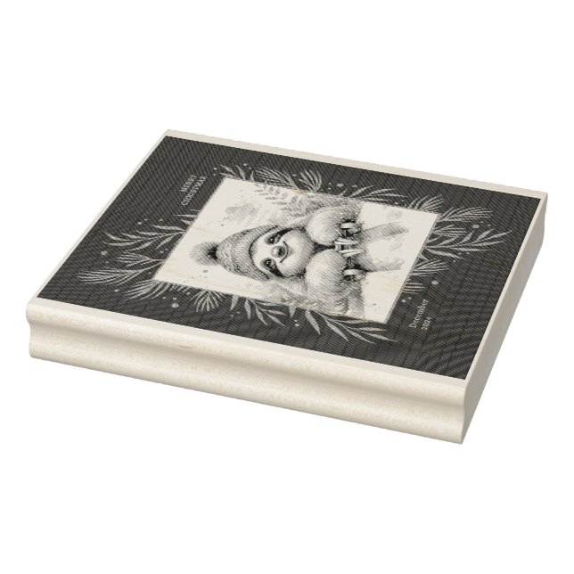 Sloth på en Sled Stämpel (Stämpel)