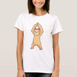 Sloth på Fitness Sports T Shirt