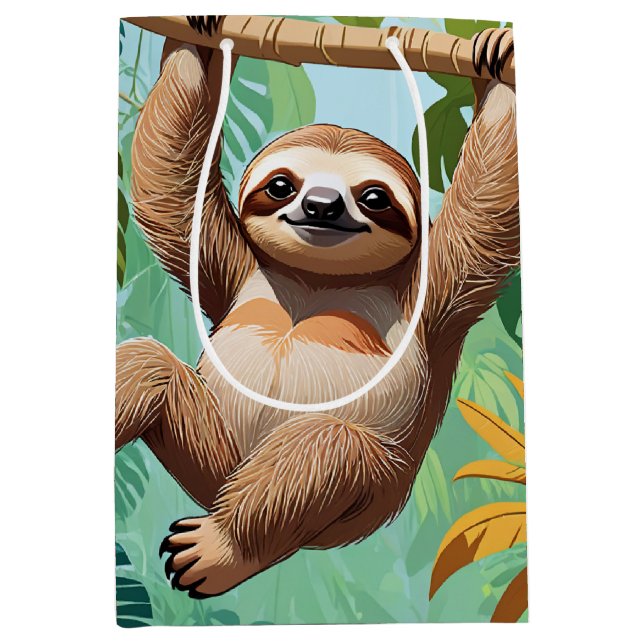 Sloth på Träd (Framsidan)