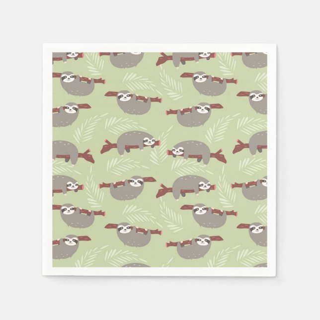 Sloth Pappersservett (Framsidan)