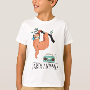 Sloth Party Animal T-shirt