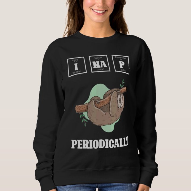 Sloth Periodicitet Lazy Sloths Animal Graphic T Shirt (Framsida)