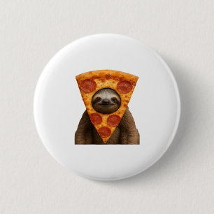 Sloth pizza lustig konstig skojjar meme söt lyckli knapp