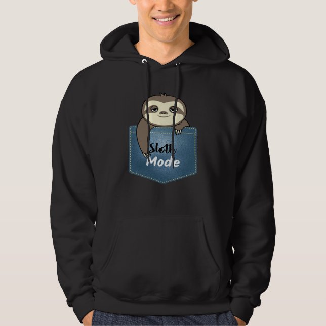 Sloth Pocke Hoodie (Framsida)
