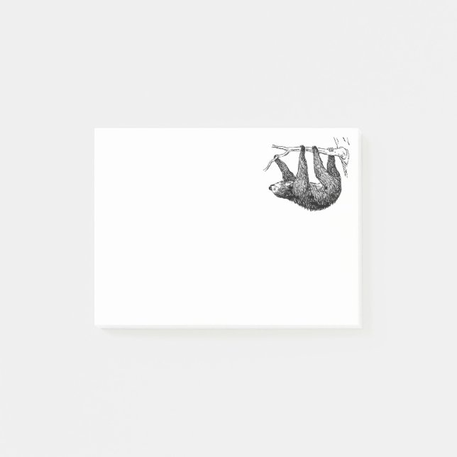 Sloth Post-it Block (Framsida)