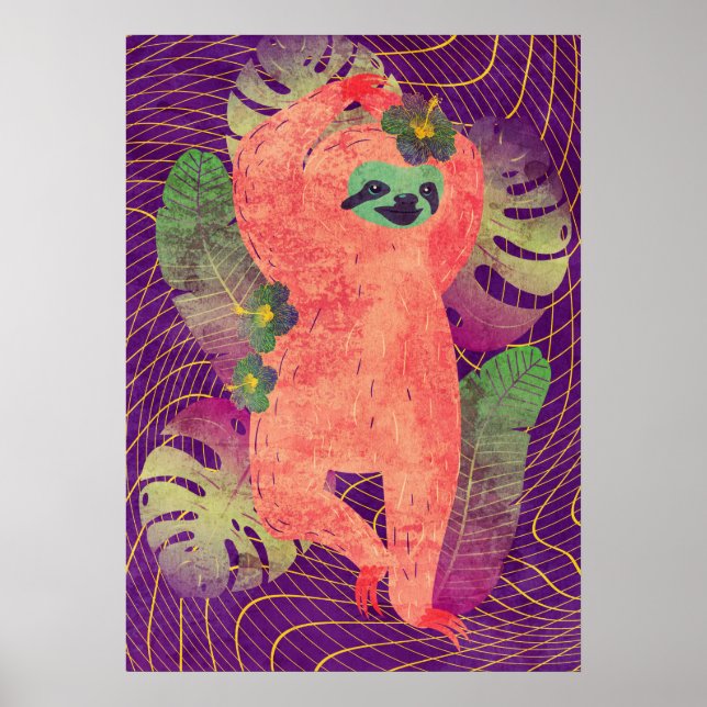 Sloth Poster (Framsidan)