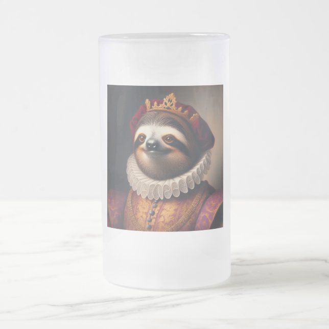 Sloth Renaissance Kung Frostat Ölglas (Center)