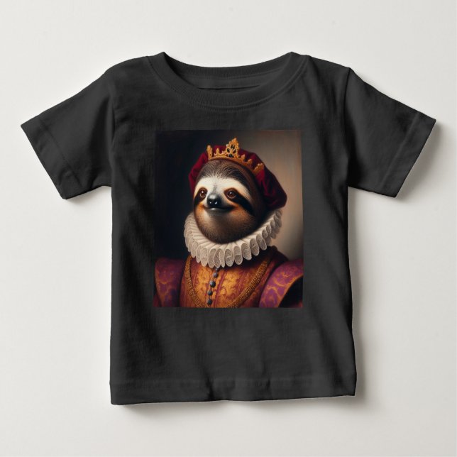Sloth Renaissance Kung T Shirt (Framsida)