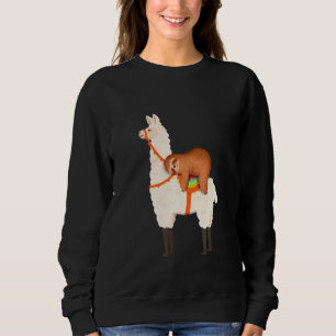 Sloth Riding Llama T Shirt