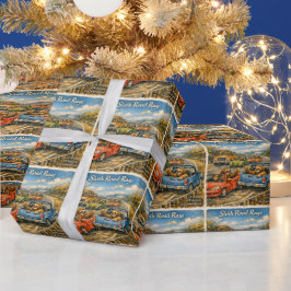 Sloth Road Rage – Rockwell‑Inspired Watercolor Car Presentpapper