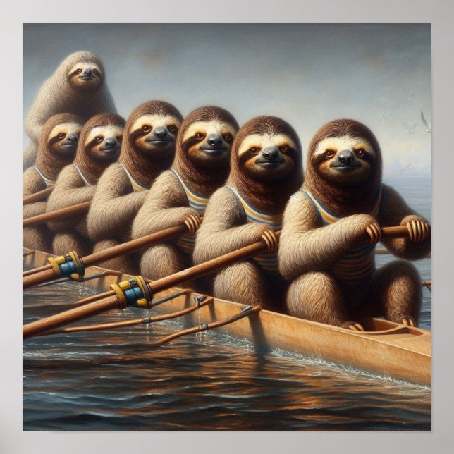 Sloth Rving Team Poster (Framsidan)