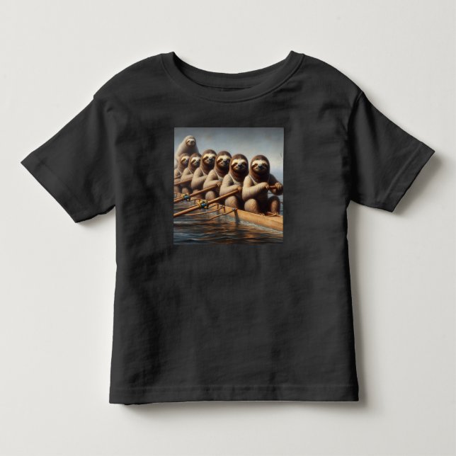 Sloth Rving Team T Shirt (Framsida)